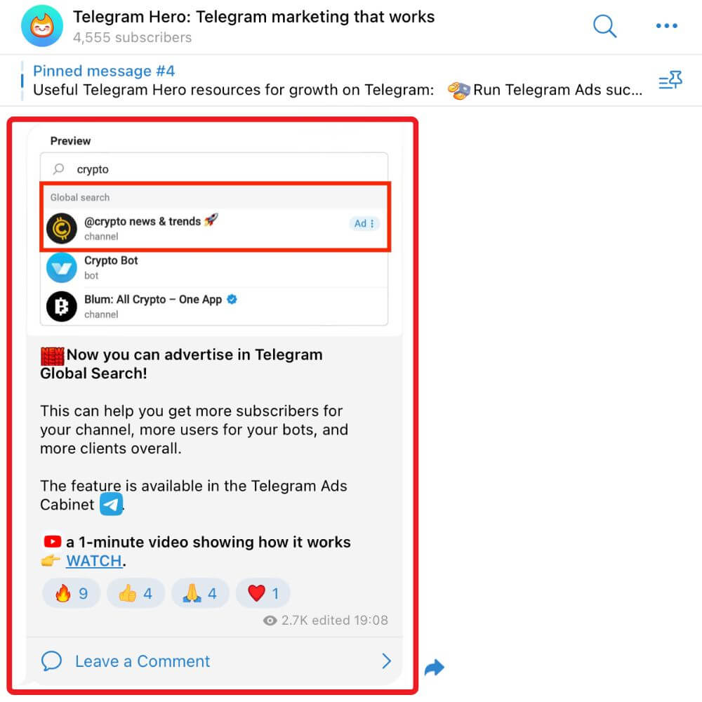news content - example of how to get clients from telegram