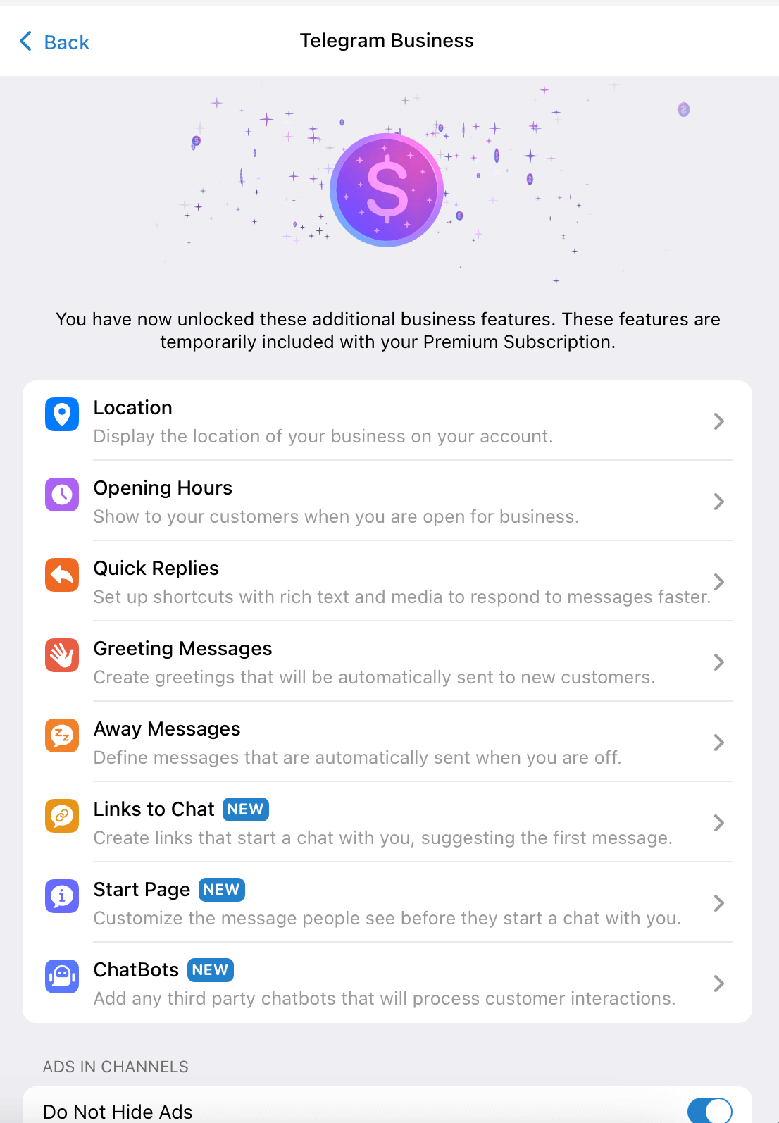 telegram business - telegram marketing tool. tghero