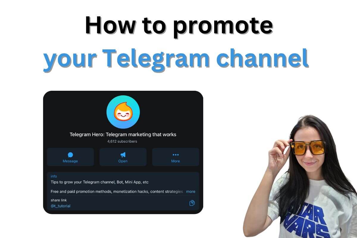 How to promote your Telegram channel, Telegram bot, and Telegram mini app: easy steps.