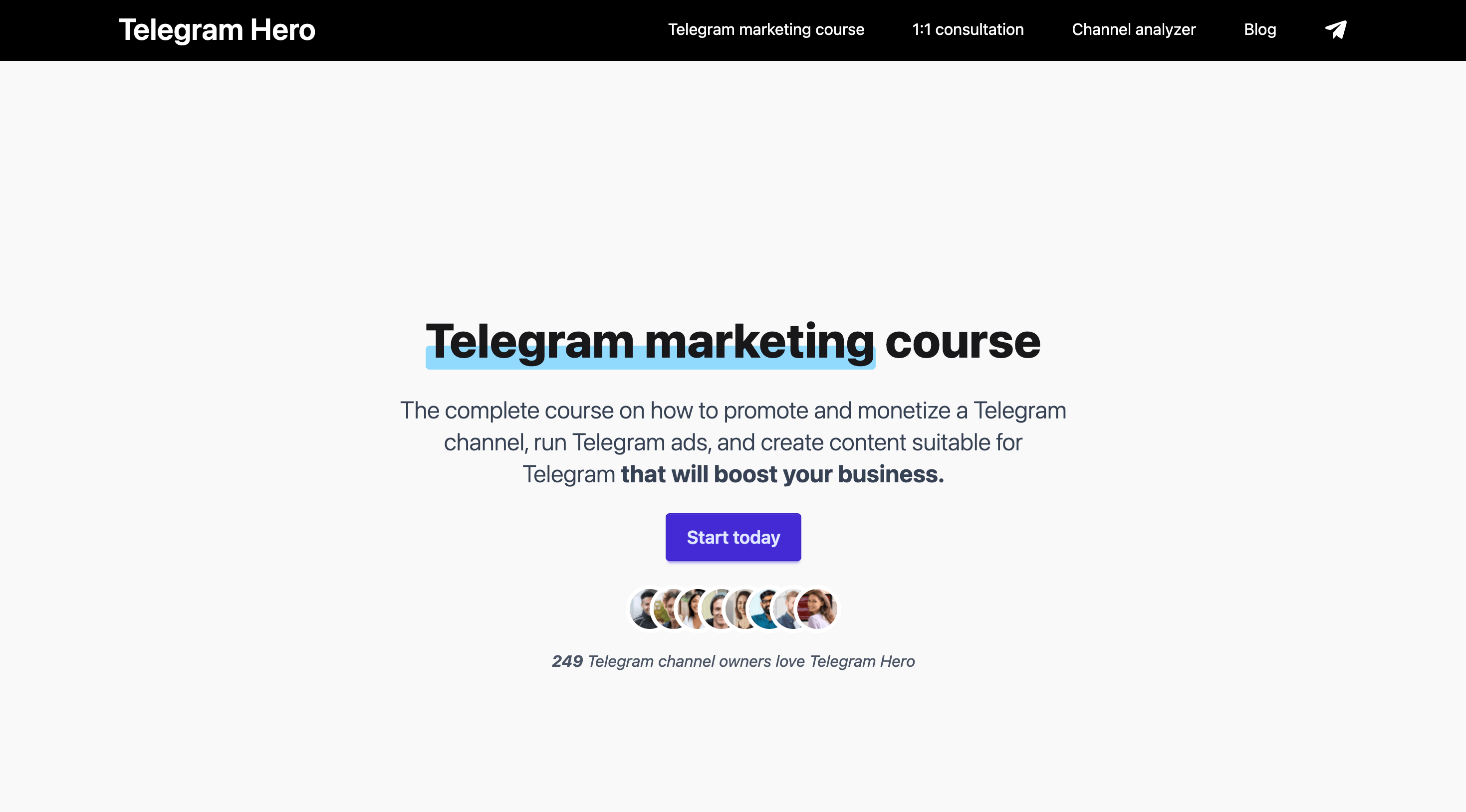 Telegram Hero (tghero) - telegram marketing course