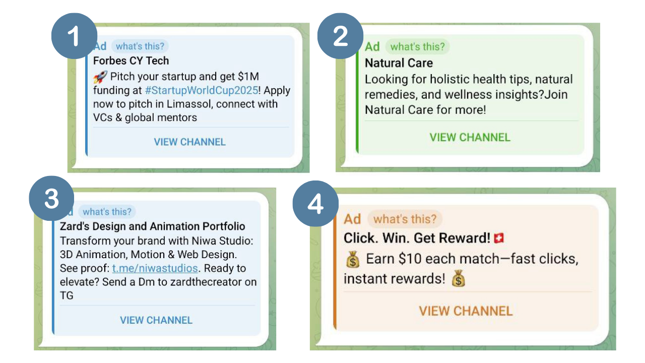How to Advertise on Telegram Ads